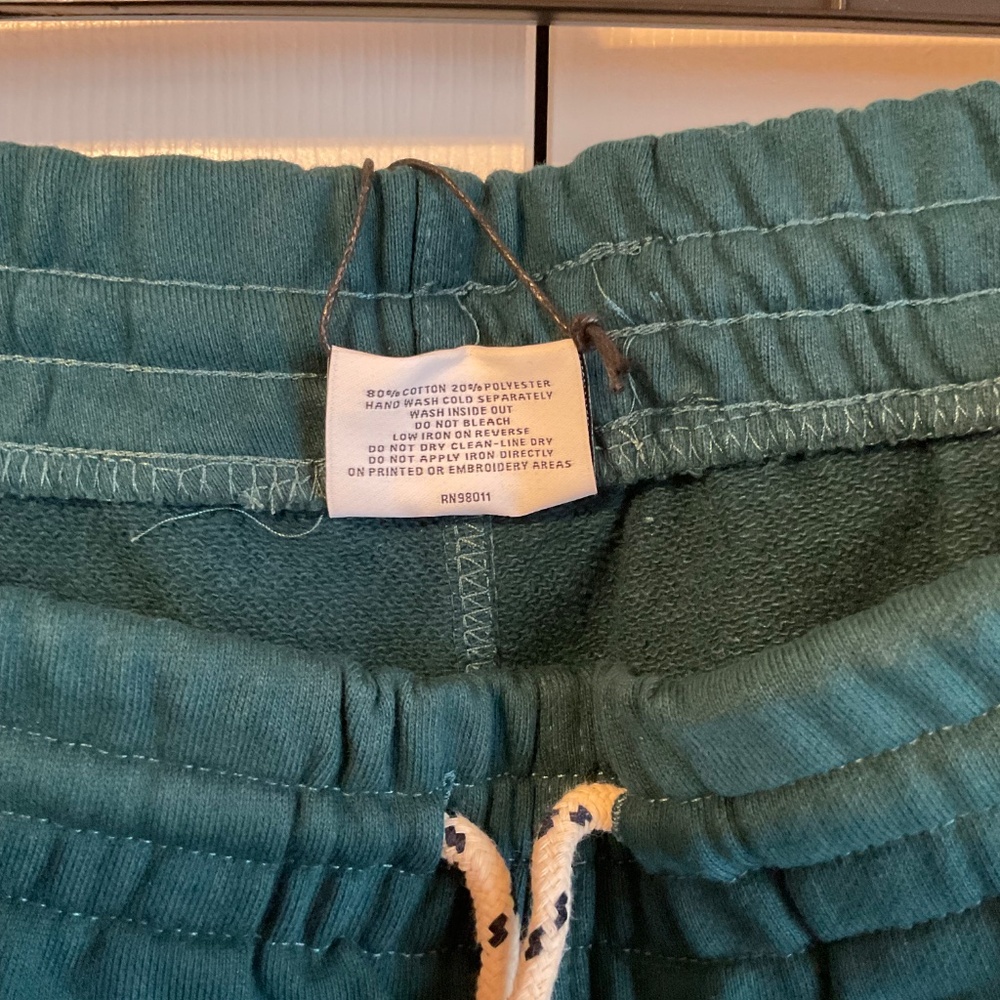 ICE CREAM Billionaire Boys Club M Deep Teal Cherry Pant Sweatpants Joggers Pants - Picture 11 of 12